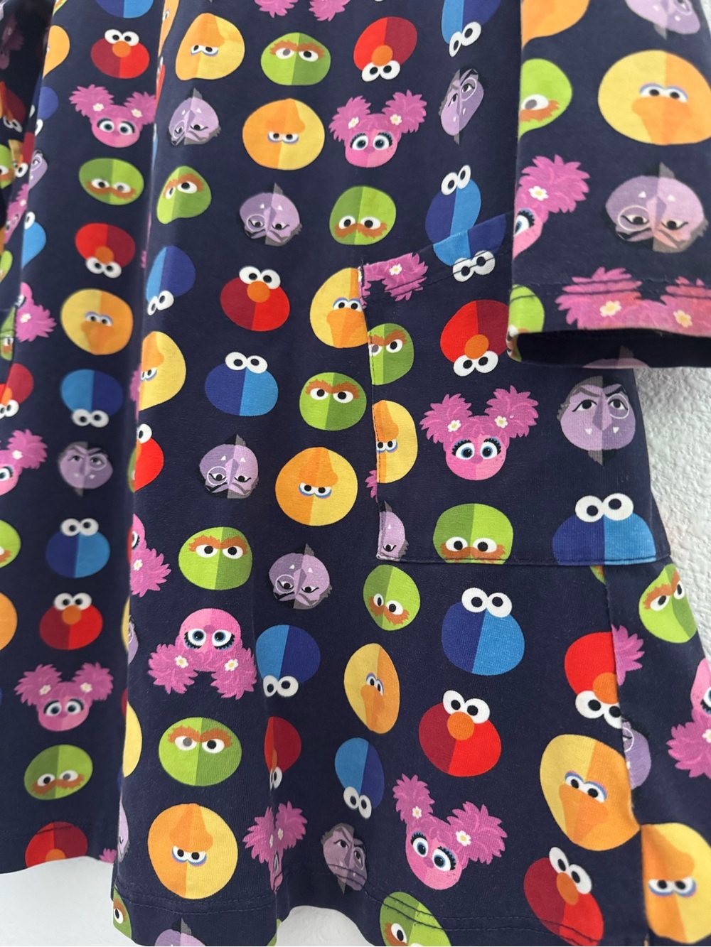 Hanna Andersson Sesame Street Collab Faces Dot Dress size 4 - Picture 3 of 4
